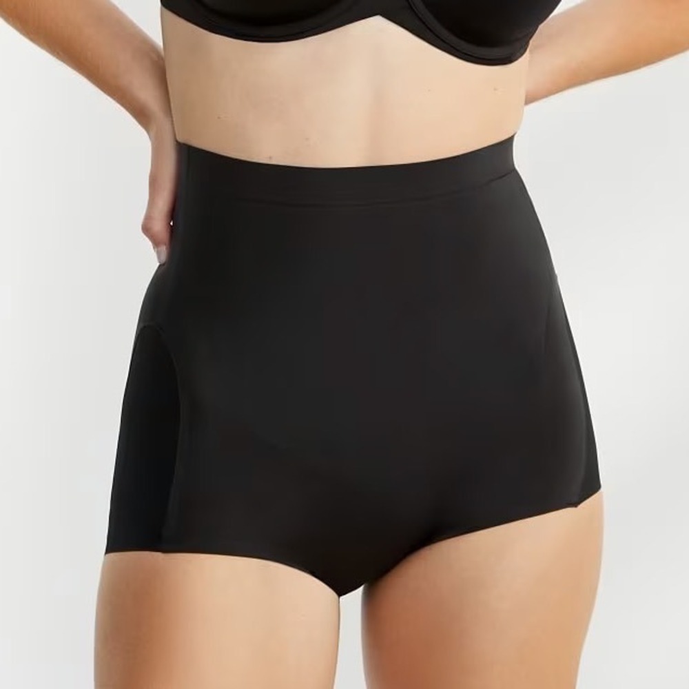 Bali Comfort Revolution EasyLite High Waist Brief‎ Black Shapewear DFS062 2XL